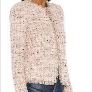 IRO Pink Tweed Shavadispe Jacket (NWT)